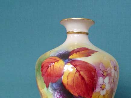 Royal Worcester Kitty Blake vase